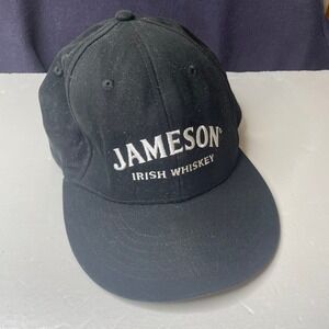 Jameson Irish Whiskey Black Baseball Cap Snapback One Size Fits‎ Most
